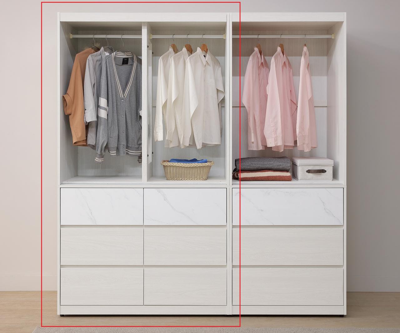 泰倫 4 × 7尺推門組合衣櫥